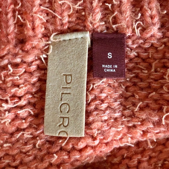 Pilcro Rugby Tunic Sweater Pink Combo - Picture 6 of 9